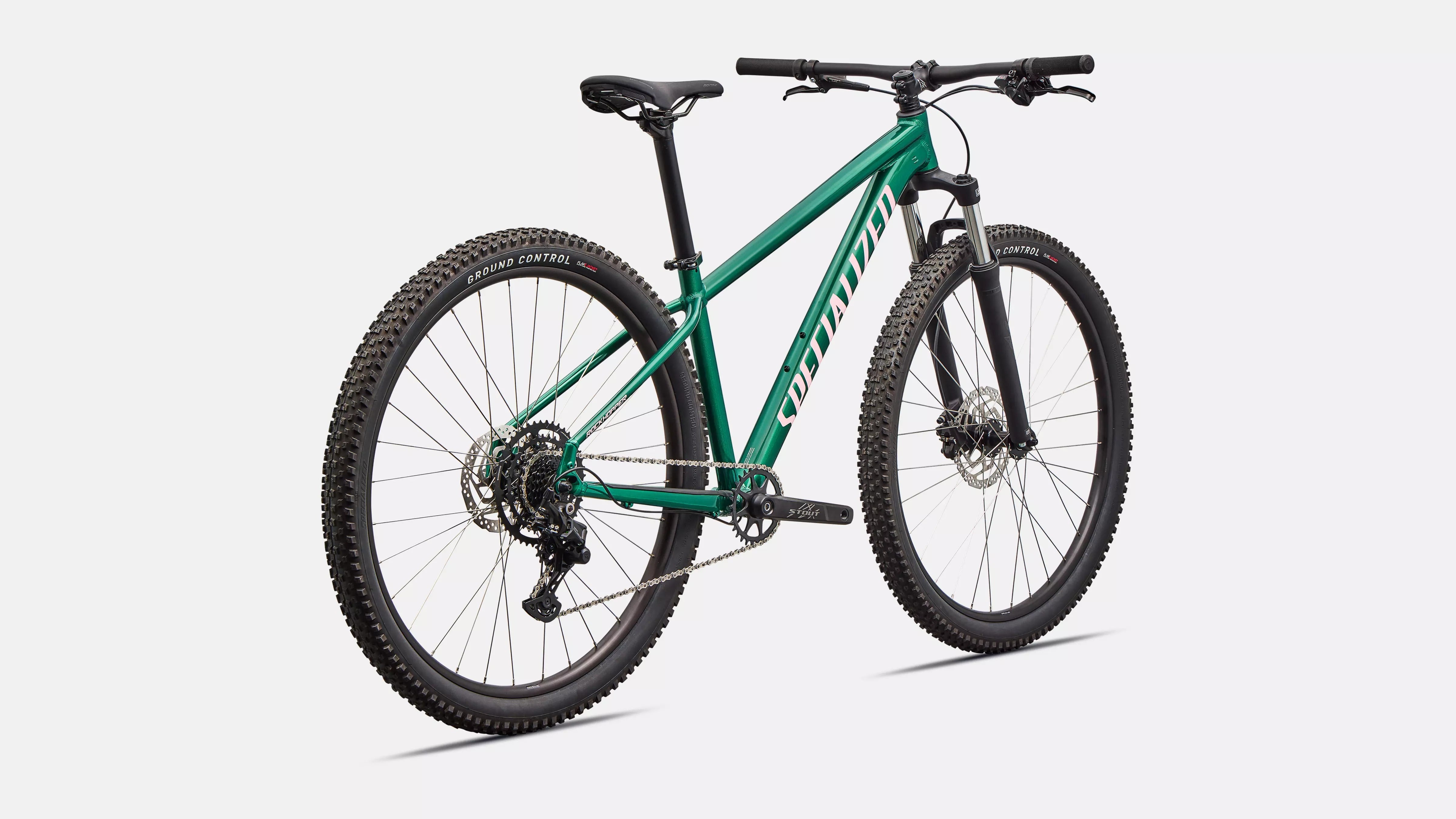 Specialized Rockhopper Sport Hardtail Mountain Bike 2026 27.5 Gloss Pine Green/Desert Rose 