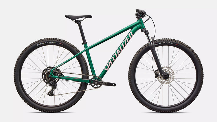 Specialized Rockhopper Sport Hardtail Mountain Bike 2026 27.5 Gloss Pine Green/Desert Rose 