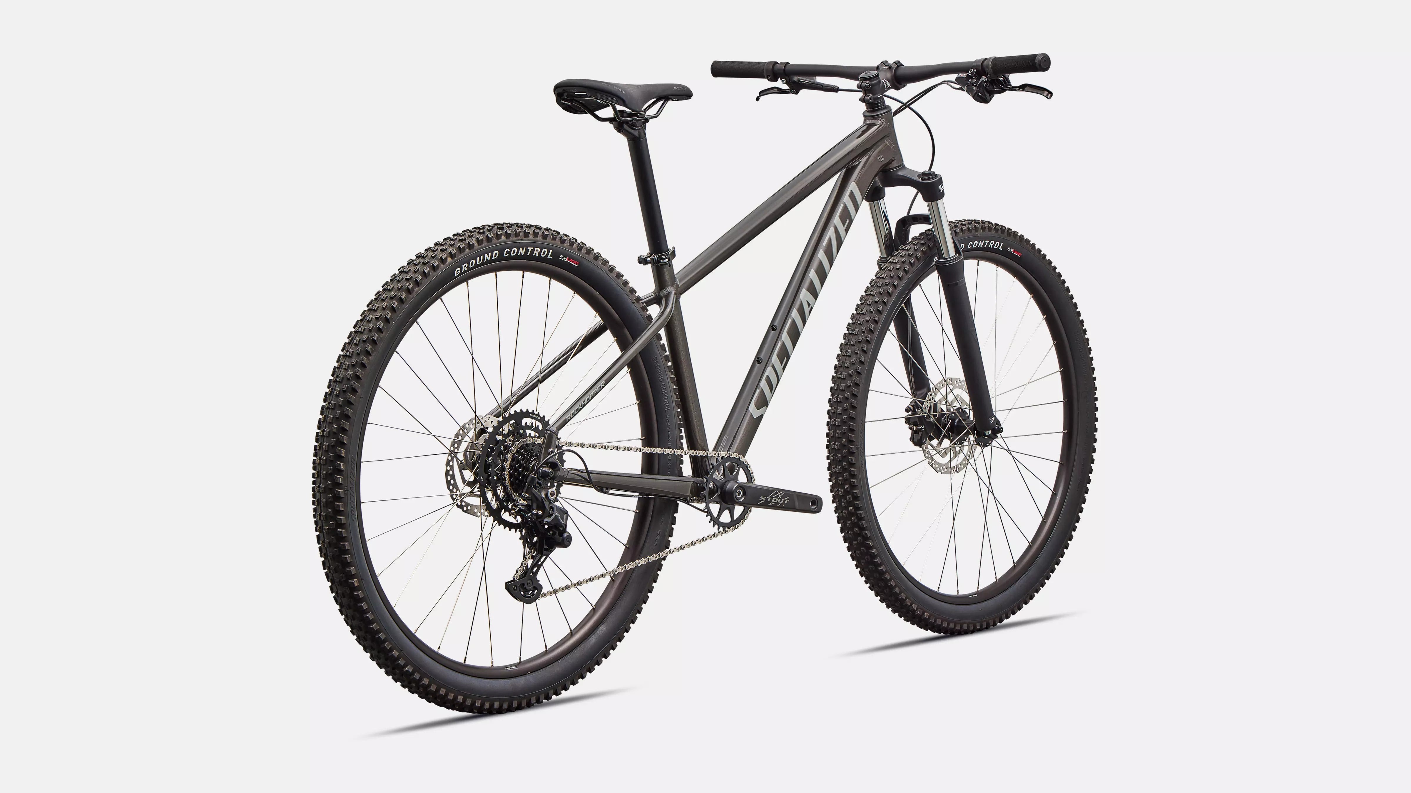 Specialized Rockhopper Sport Hardtail Mountain Bike 2026 27.5 Gloss Smoke/Cool Grey