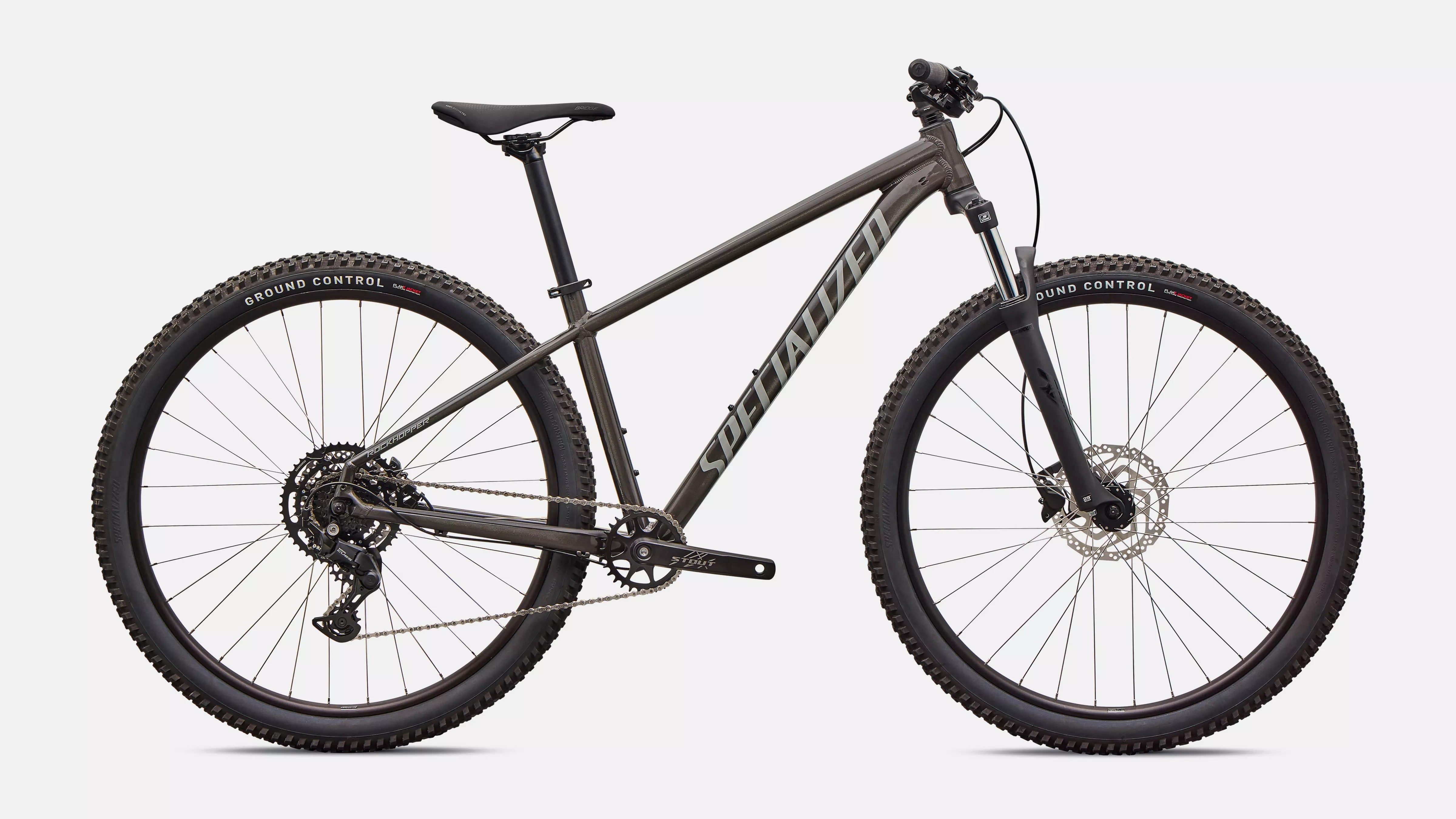 Specialized Rockhopper Sport Hardtail Mountain Bike 2026 27.5 Gloss Smoke/Cool Grey