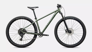Specialized Rockhopper Sport Hardtail Mountain Bike 2027 27.5 Satin Bottle Green/Oak Green Metallic