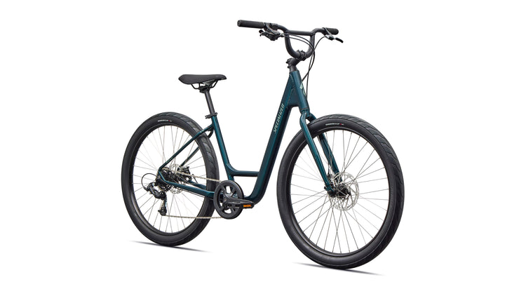 Specialized Roll 2.0 Low Entry Comfort Bike 2026 Gloss Emerald Metallic/Fjord Metallic 