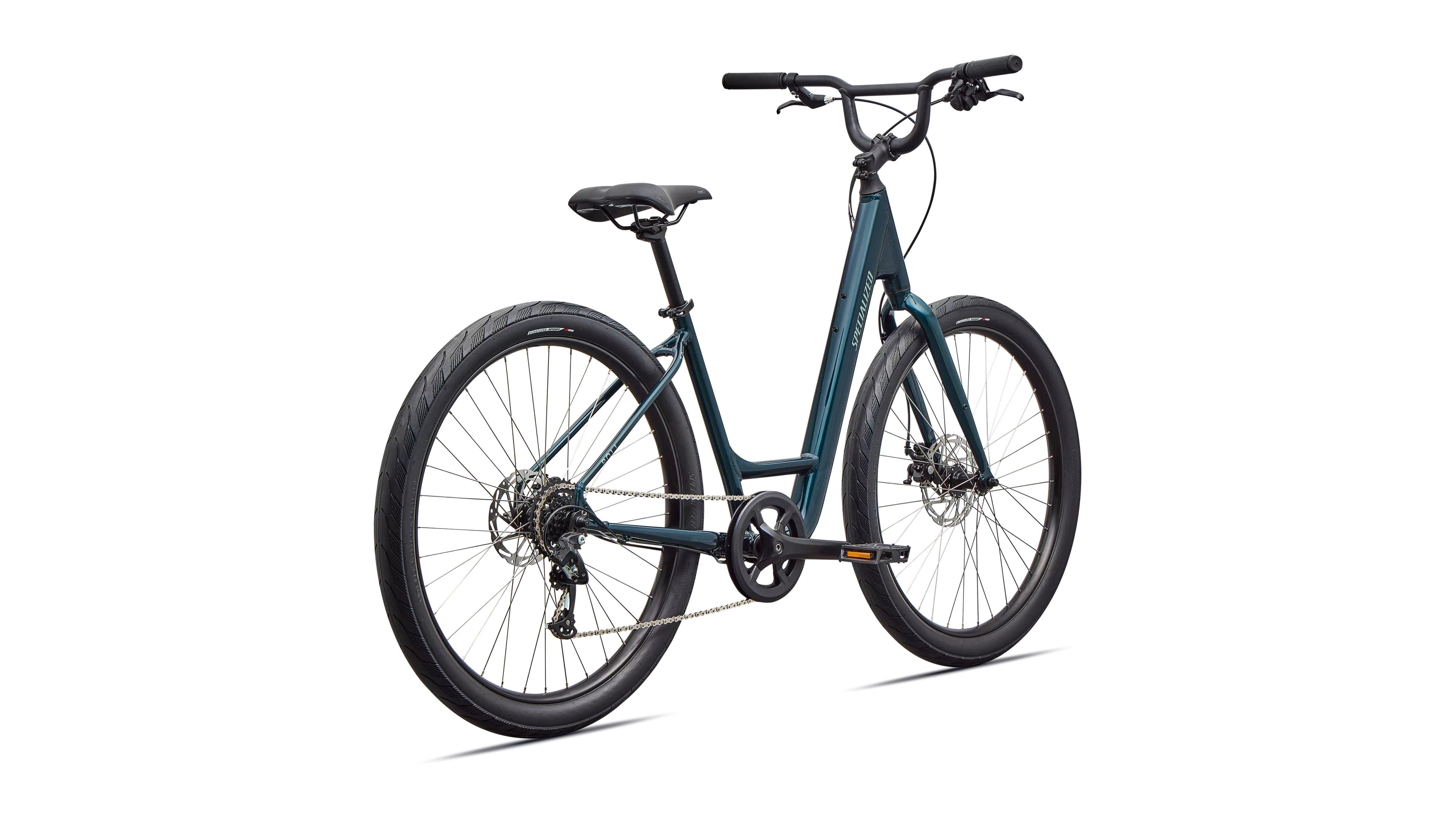 Specialized Roll 2.0 Low Entry Comfort Bike 2026 Gloss Emerald Metallic/Fjord Metallic 