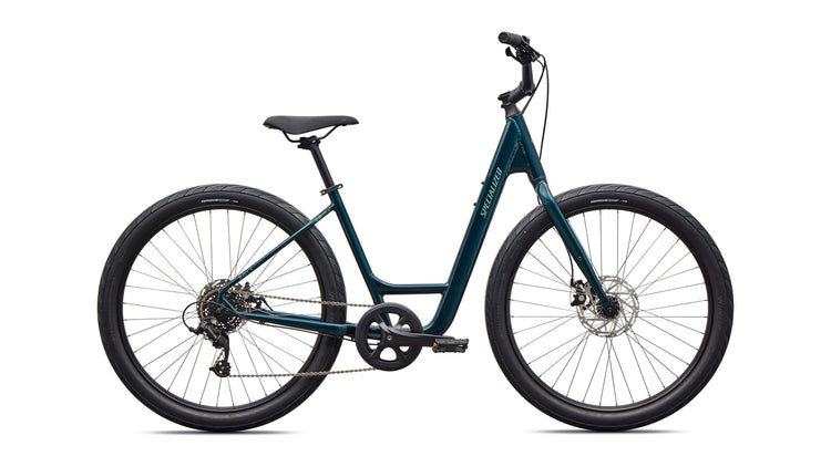 Specialized Roll 2.0 Low Entry Comfort Bike 2026 Gloss Emerald Metallic/Fjord Metallic 