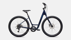 Specialized Roll 2.0 Low Entry Comfort Bike 2027 Gloss Metallic Deep Marine/Sky Blue