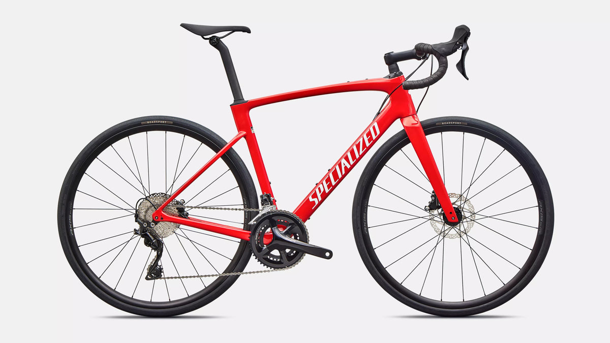 Specialized Roubaix SL8 Performace Road Bike 2027 Gloss Redwood Metallic/White 