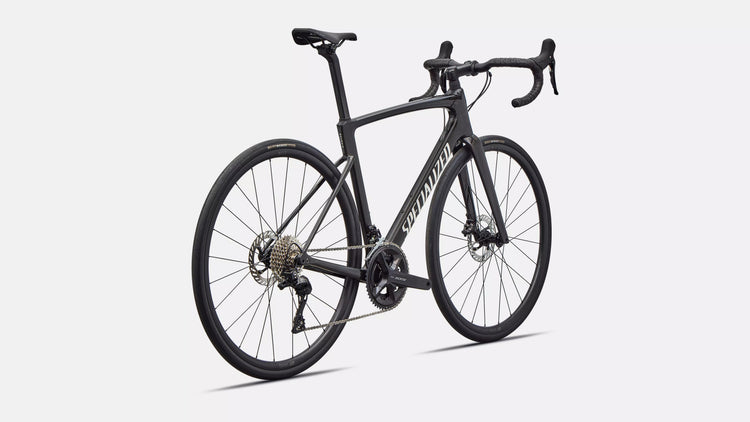 Specialized Roubaix SL8 Sport Performance Road Bike 2026 Gloss Obsidian Metalic/Dune White