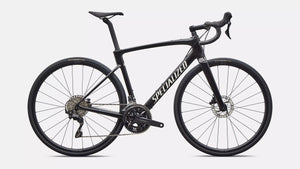 Specialized Roubaix SL8 Sport Performance Road Bike 2026 Gloss Obsidian Metalic/Dune White