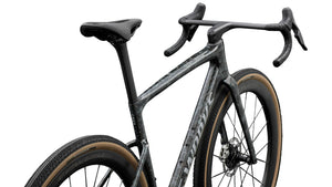 Specialized S-Works Crux 5 (SRAM Red XPLR) Gravel Bike 2027 Fjord Gold Sandstone Blurred Impasto/Gloss Flake Silver