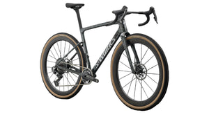 Specialized S-Works Crux 5 (SRAM Red XPLR) Gravel Bike 2027 Fjord Gold Sandstone Blurred Impasto/Gloss Flake Silver