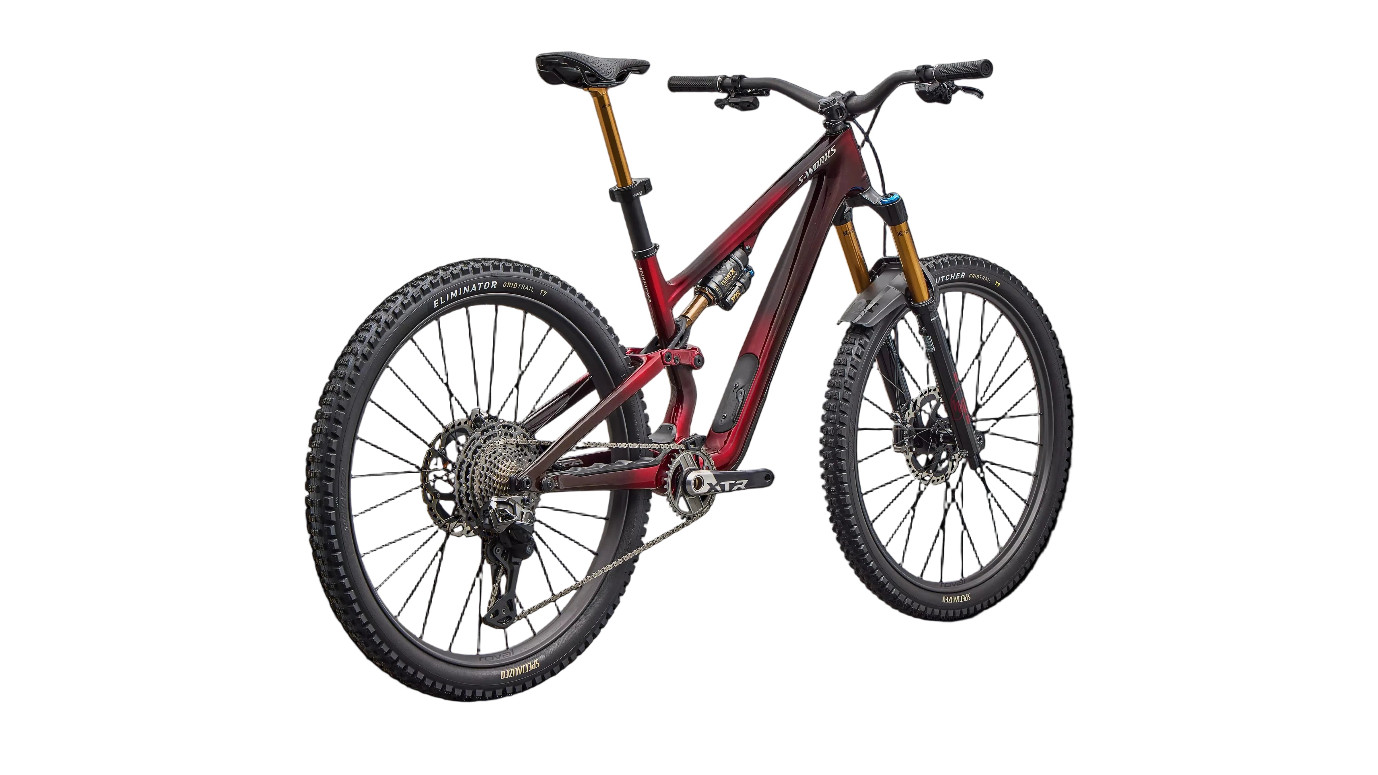 Specialized S-Works Stumpjumper 15 EVO Full Suspension Bike 2026 29/29 Gloss Solidity Metallic/Bordeaux Metallic/Brushed Chrome 