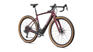 Specialized S-Works Turbo Creo 2 Performance Electric Road Bike 2026 Gloss Bordeaux Metallic/Fade Pearl Dry Impasto/Silver Dust