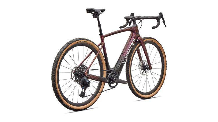 Specialized S-Works Turbo Creo 2 Performance Electric Road Bike 2026 Gloss Bordeaux Metallic/Fade Pearl Dry Impasto/Silver Dust