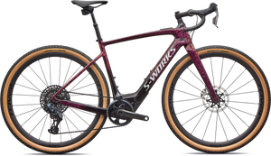 Specialized S-Works Turbo Creo 2 Performance Electric Road Bike 2026 Gloss Bordeaux Metallic/Fade Pearl Dry Impasto/Silver Dust