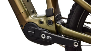 Specialized S-Works Turbo Levo 4 Full Suspension Electric Bike 2026 Gloss Laurel Green/Burnt Gold/Chrome