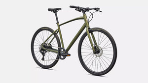 Specialized Sirrus X 2.0 Fitness Bike 2026 Gloss Laruel Green Metallic/Sandstone Metallic Frost Reflective
