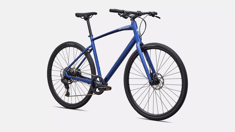 Specialized Sirrus X 2.0 Fitness Bike 2027 Pacific Blue Metallic/Metallic White Silver