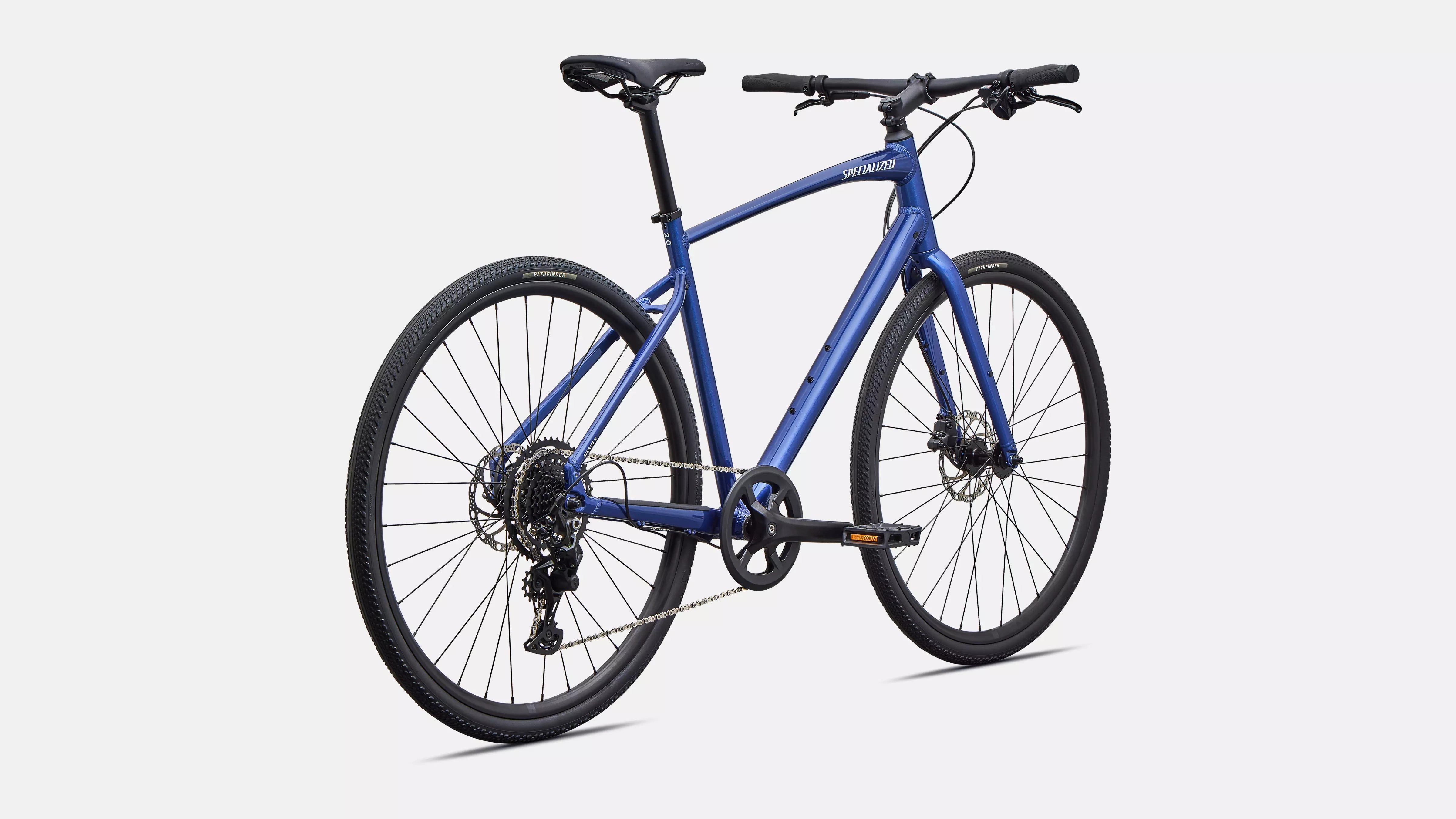 Specialized Sirrus X 2.0 Fitness Bike 2027 Pacific Blue Metallic/Metallic White Silver