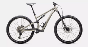 Specialized Stumpjumper 15 Alloy Full Suspension Bike 2025 Gloss White Dark Moss Green