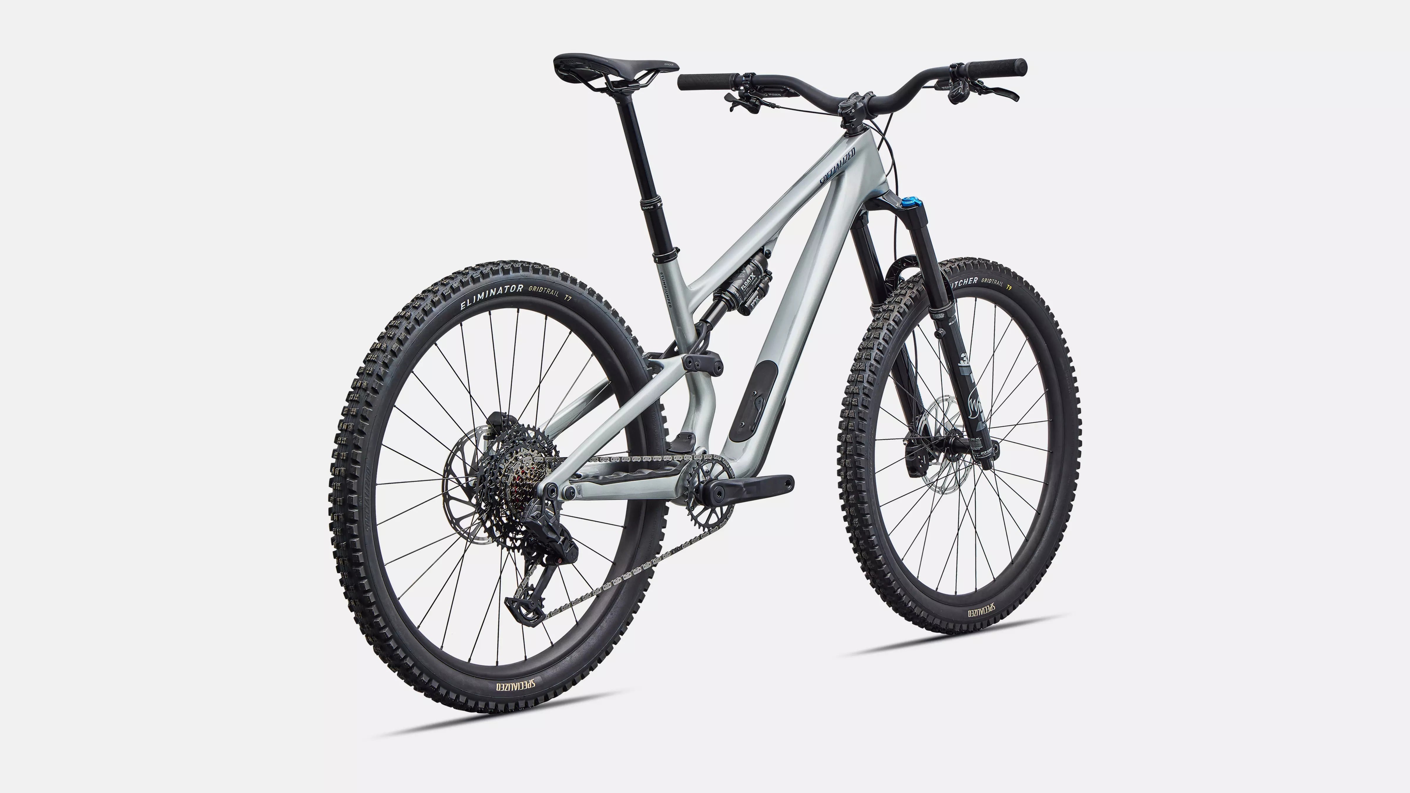 Specialized Stumpjumper 15 EVO Comp Full Suspension Bike 2026 29/29 Gloss Shadow Silver/Majesty Blue Metallic