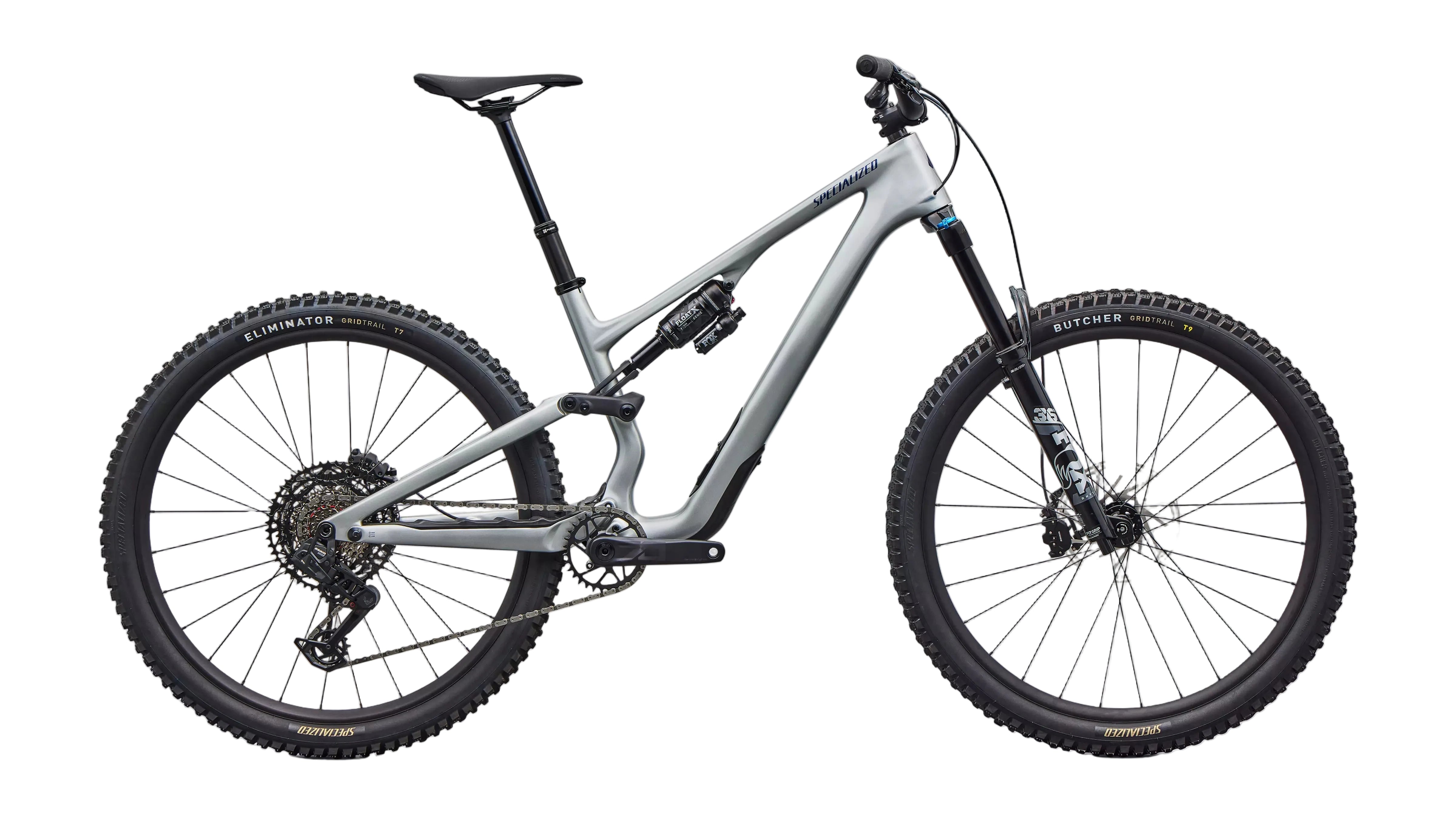 Specialized Stumpjumper 15 EVO Comp Full Suspension Bike 2026 29/29 Gloss Shadow Silver/Majesty Blue Metallic