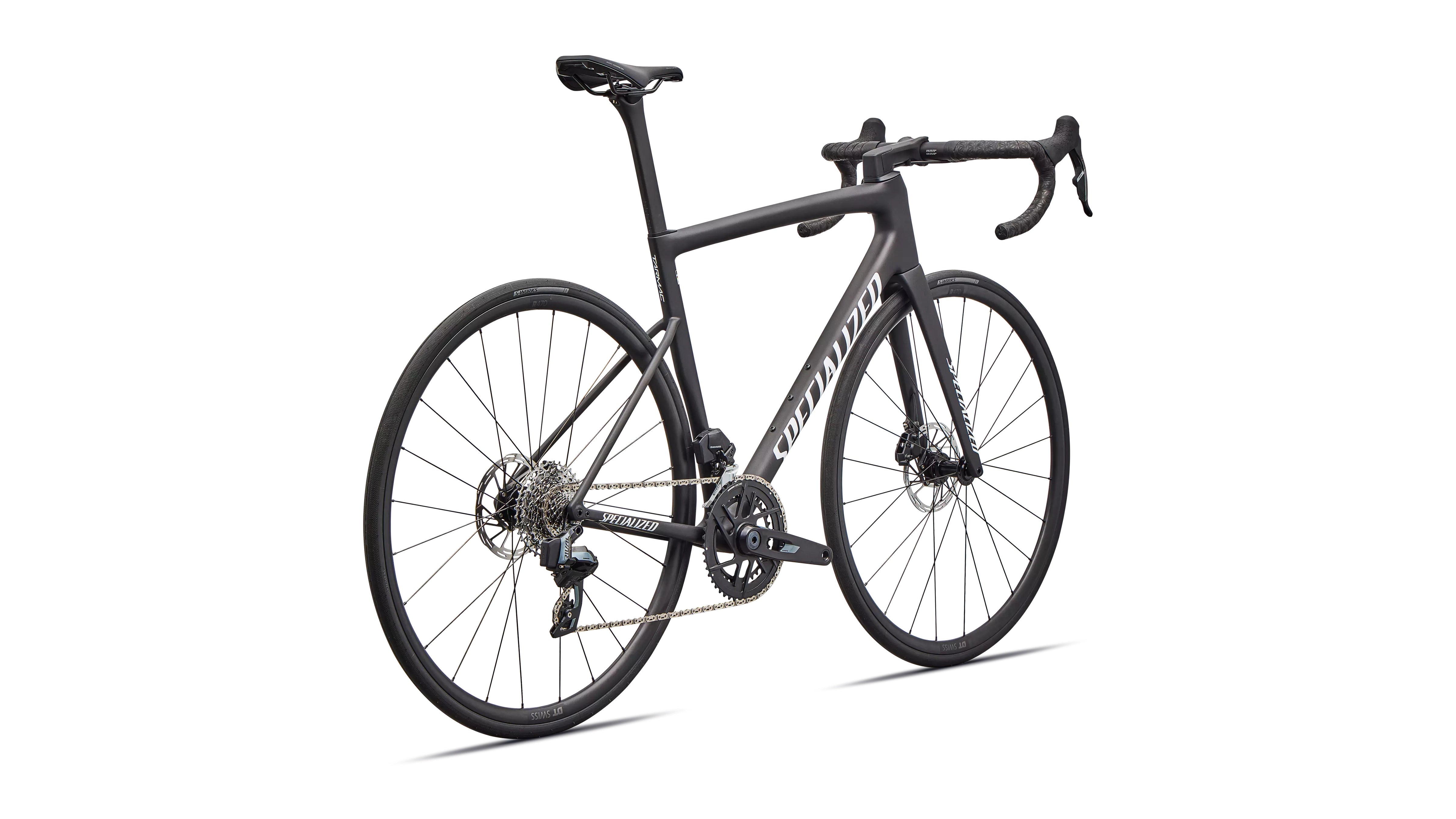 Specialized Tarmac SL8 Comp (SRAM Rival AXS) Performance Road Bike 2026 Satin Carbon/White