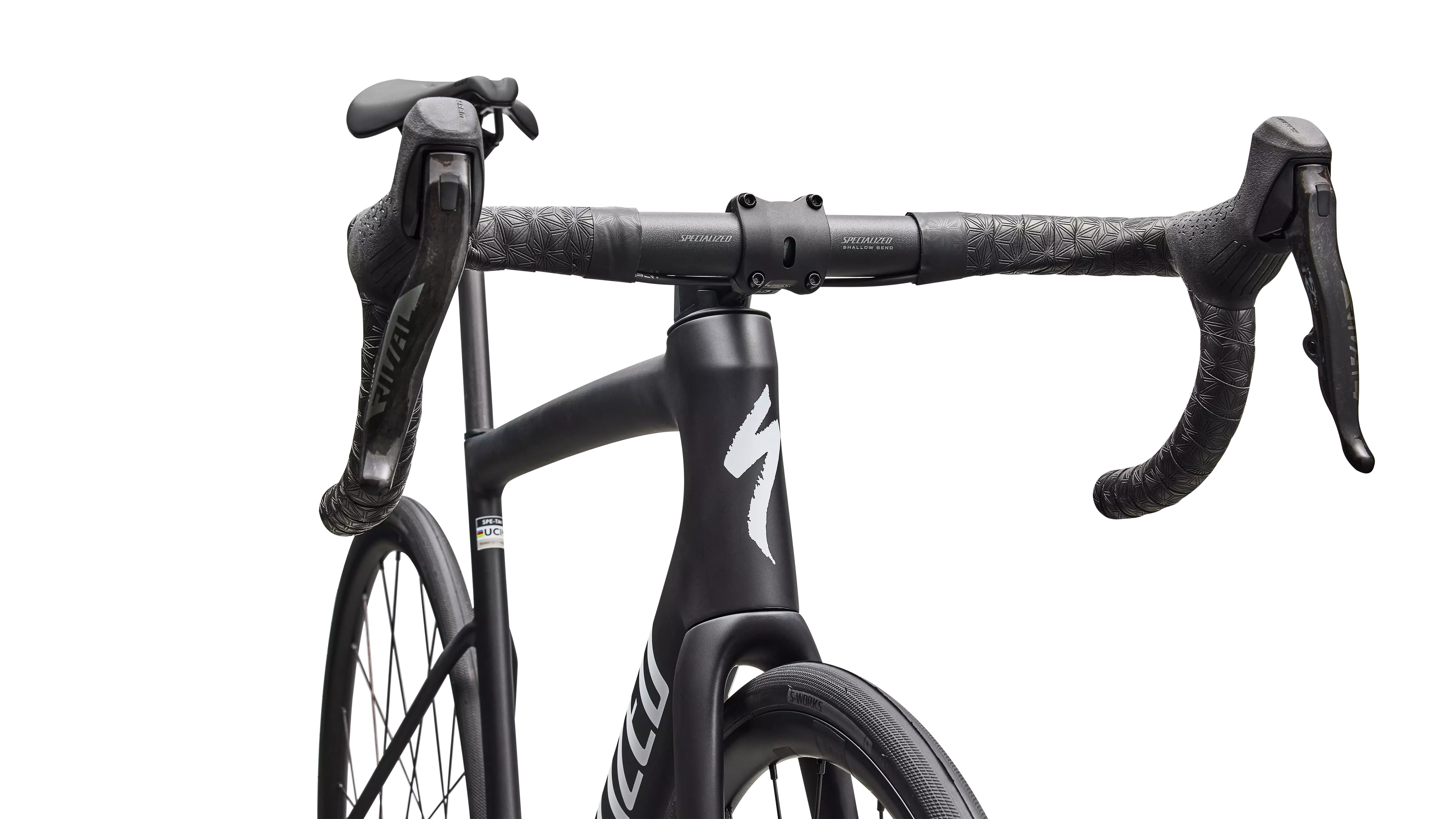 Specialized Tarmac SL8 Comp (SRAM Rival AXS) Performance Road Bike 2026 Satin Carbon/White