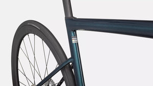 Specialized Tarmac SL8 Expert Di2 Performance Road Bike 2026 Gloss Deep Lake Metallic/Green Pearl Over Seafoam