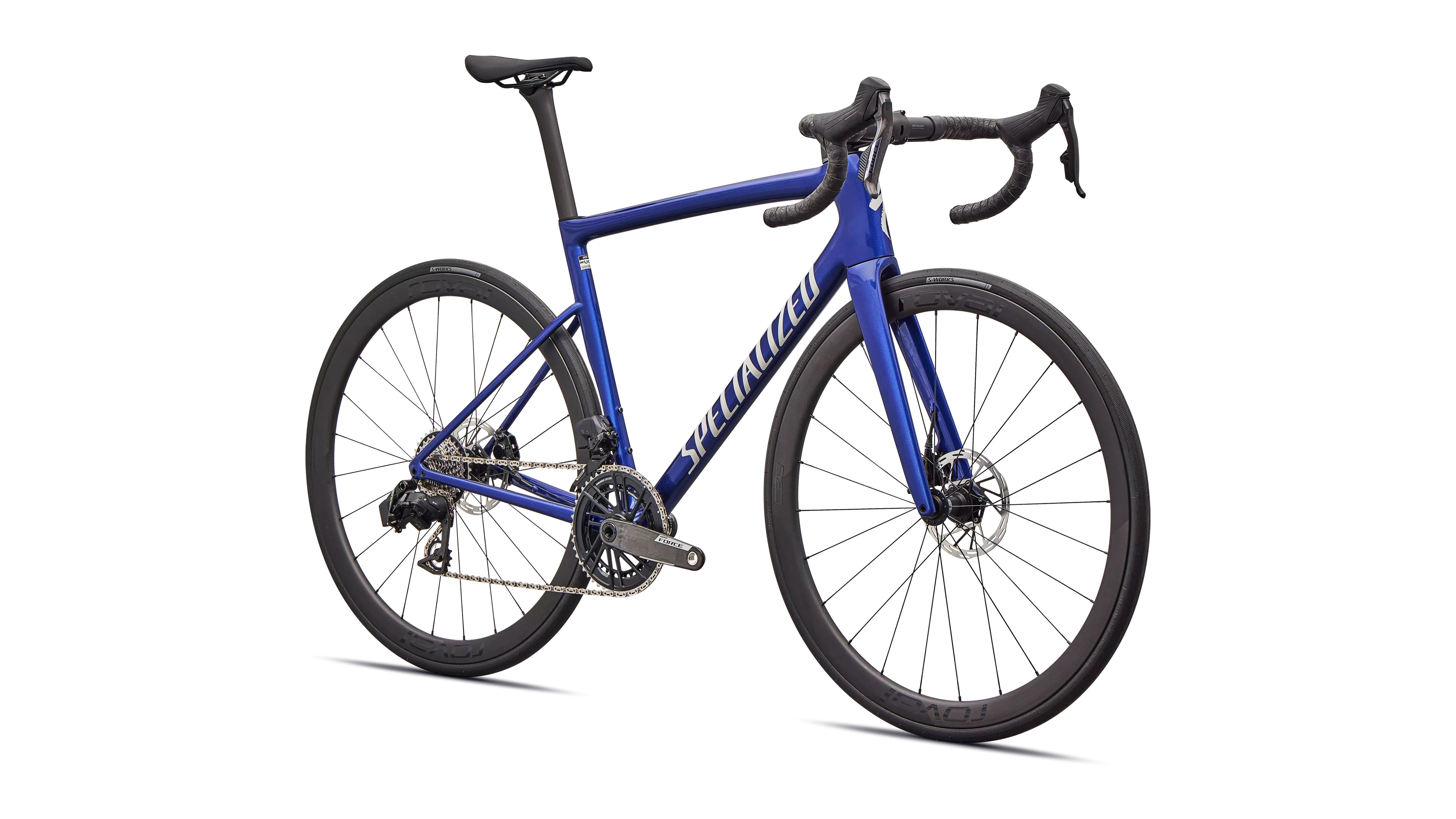 Specialized Tarmac SL8 Expert (SRAM Force AXS) Performance Road Bike 2026 Gloss Blue Majesty Metallic/Dolomite Metallic