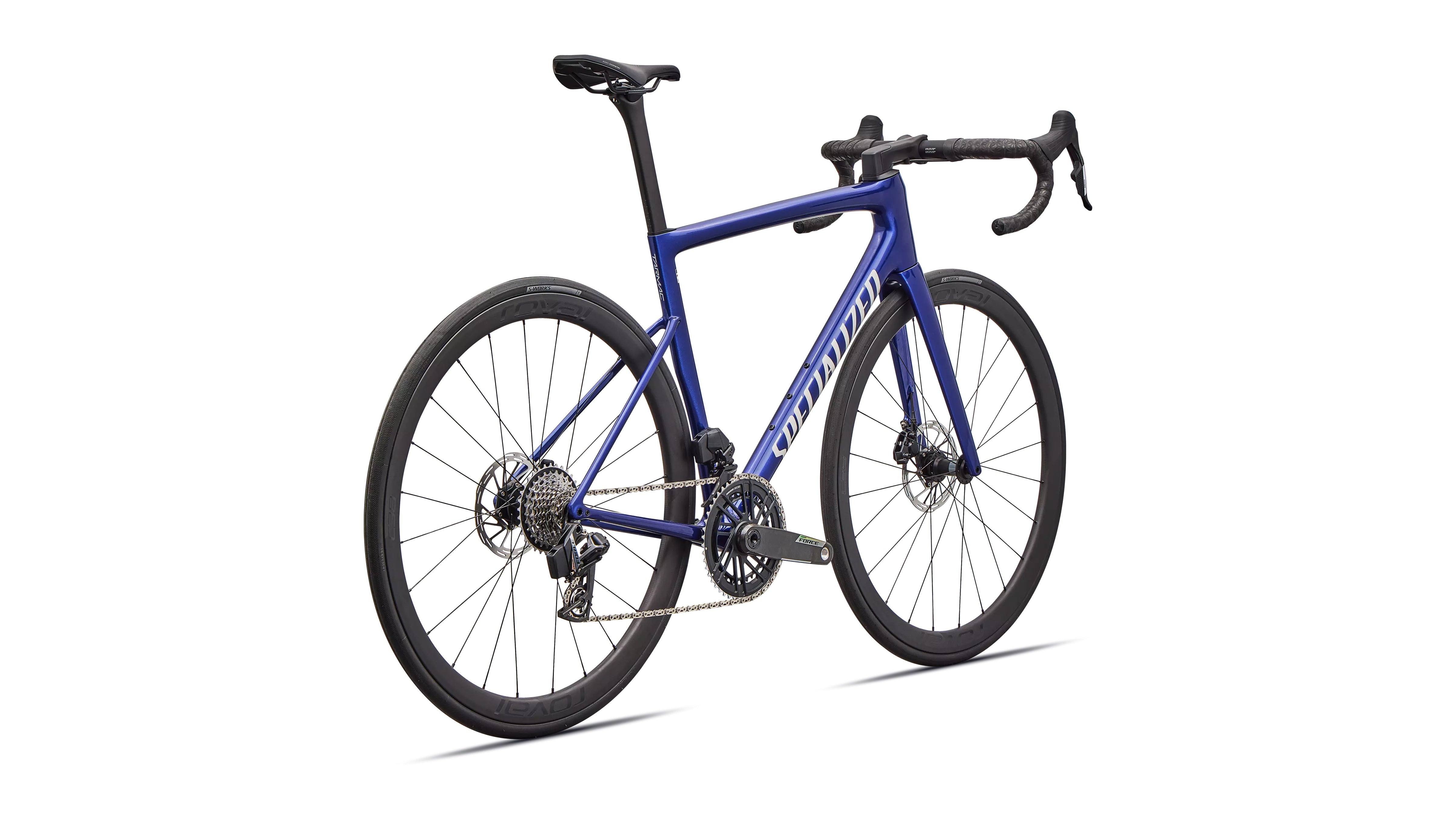 Specialized Tarmac SL8 Expert (SRAM Force AXS) Performance Road Bike 2026 Gloss Blue Majesty Metallic/Dolomite Metallic