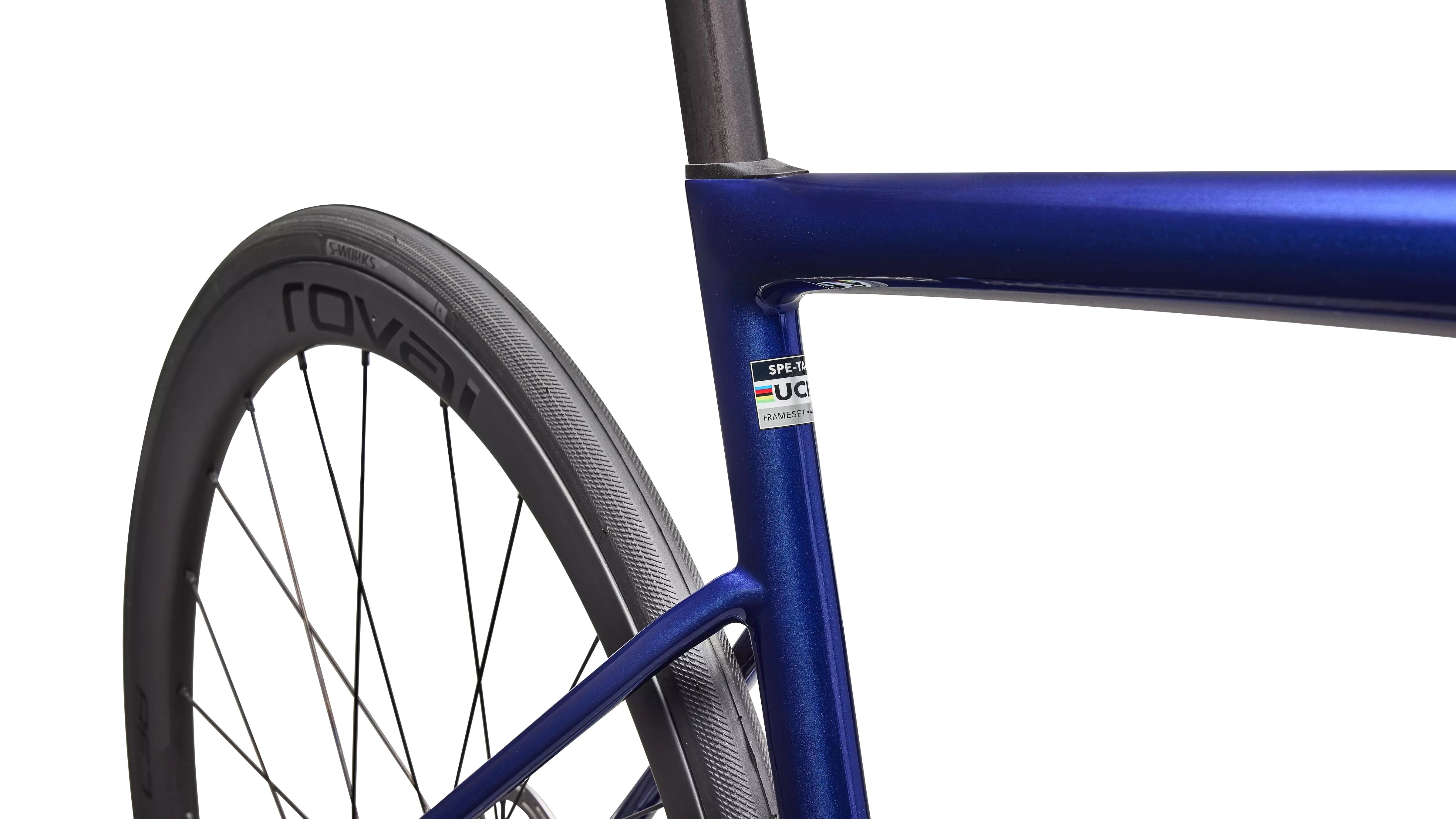 Specialized Tarmac SL8 Expert (SRAM Force AXS) Performance Road Bike 2026 Gloss Blue Majesty Metallic/Dolomite Metallic