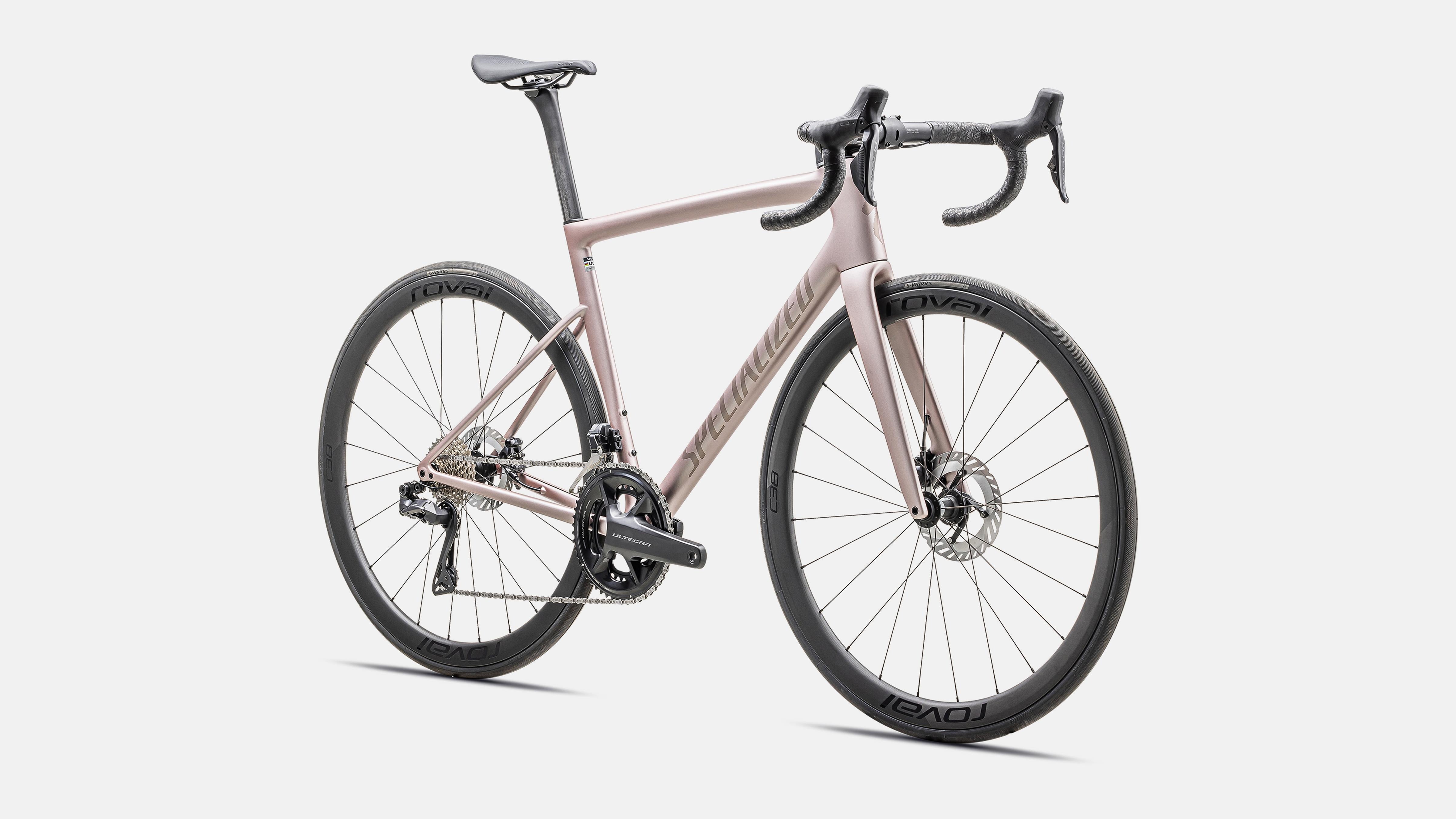 Specialized Tarmac SL8 Expert (Ultegra Di2) Performance Road Bike 2025 Satin Champagne/Black Pearl