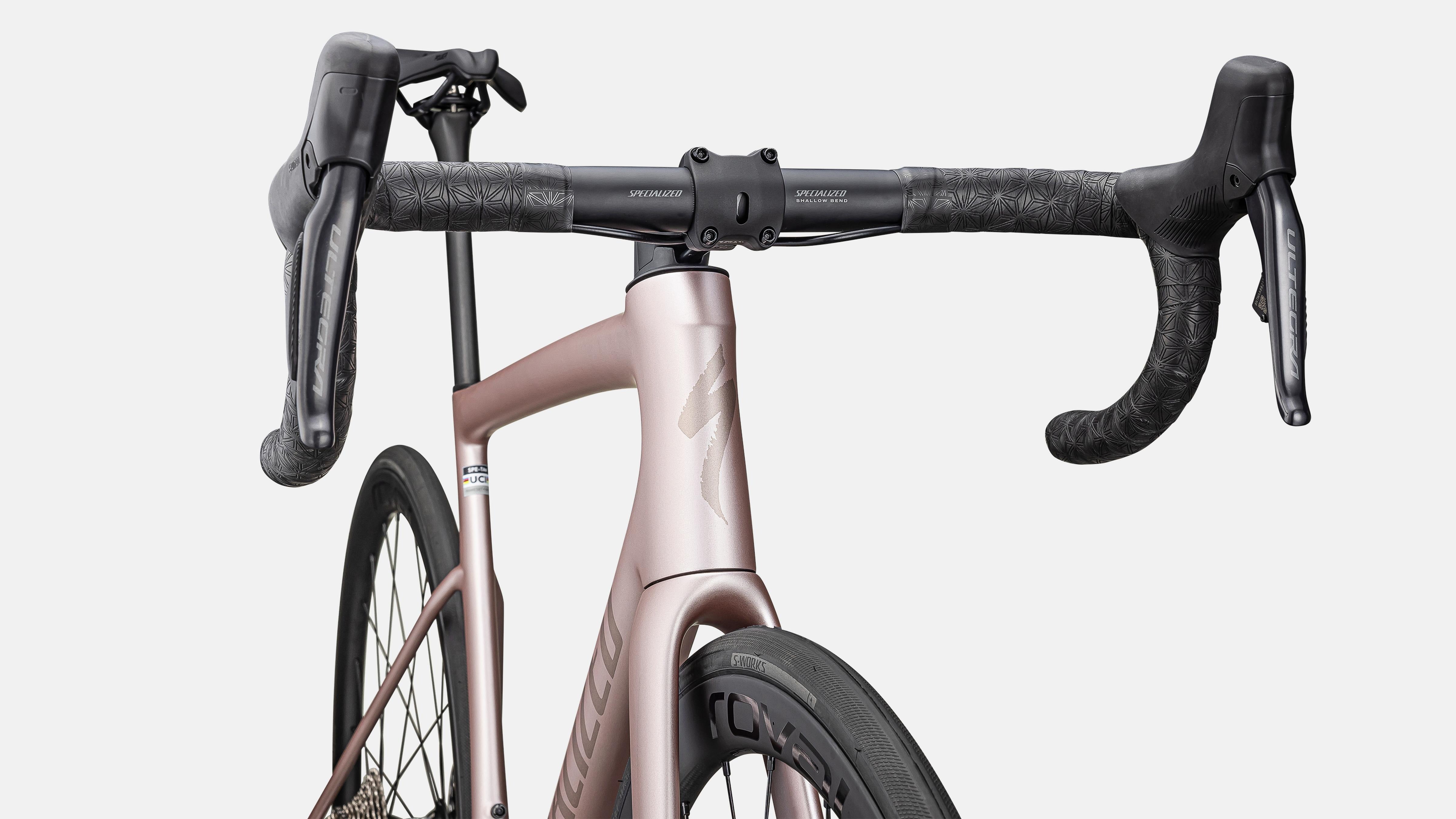 Specialized Tarmac SL8 Expert (Ultegra Di2) Performance Road Bike 2025 Satin Champagne/Black Pearl