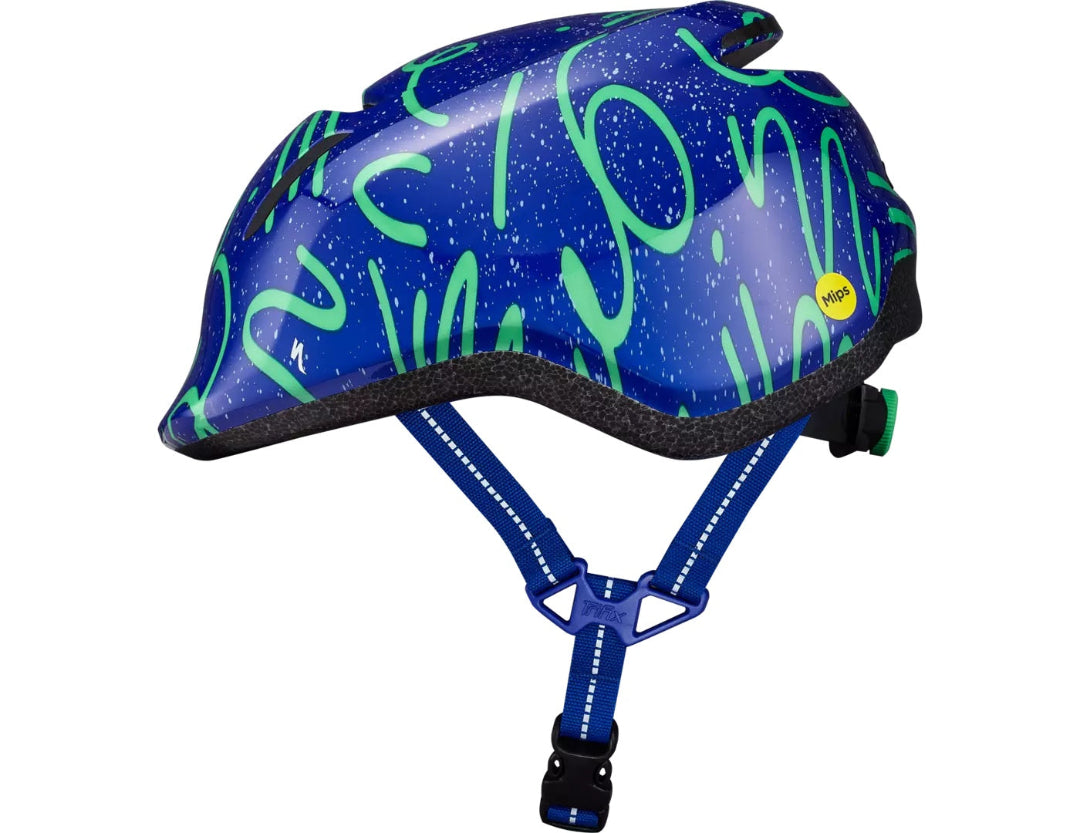 Specialized Toddler Mio 2 MIPS Bike Helmet Sapphire Blue Electric Green