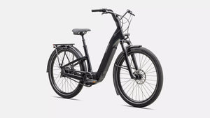 Specialized Turbo Como 4.0 IGH Step-Thru Electric Bike 2026 Gloss Cast Black/Satin Silver Reflective 