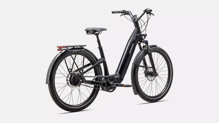 Specialized Turbo Como 4.0 IGH Step-Thru Electric Bike 2026 Gloss Cast Black/Satin Silver Reflective 