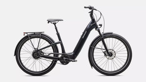 Specialized Turbo Como 4.0 IGH Step-Thru Electric Bike 2026 Gloss Cast Black/Satin Silver Reflective 