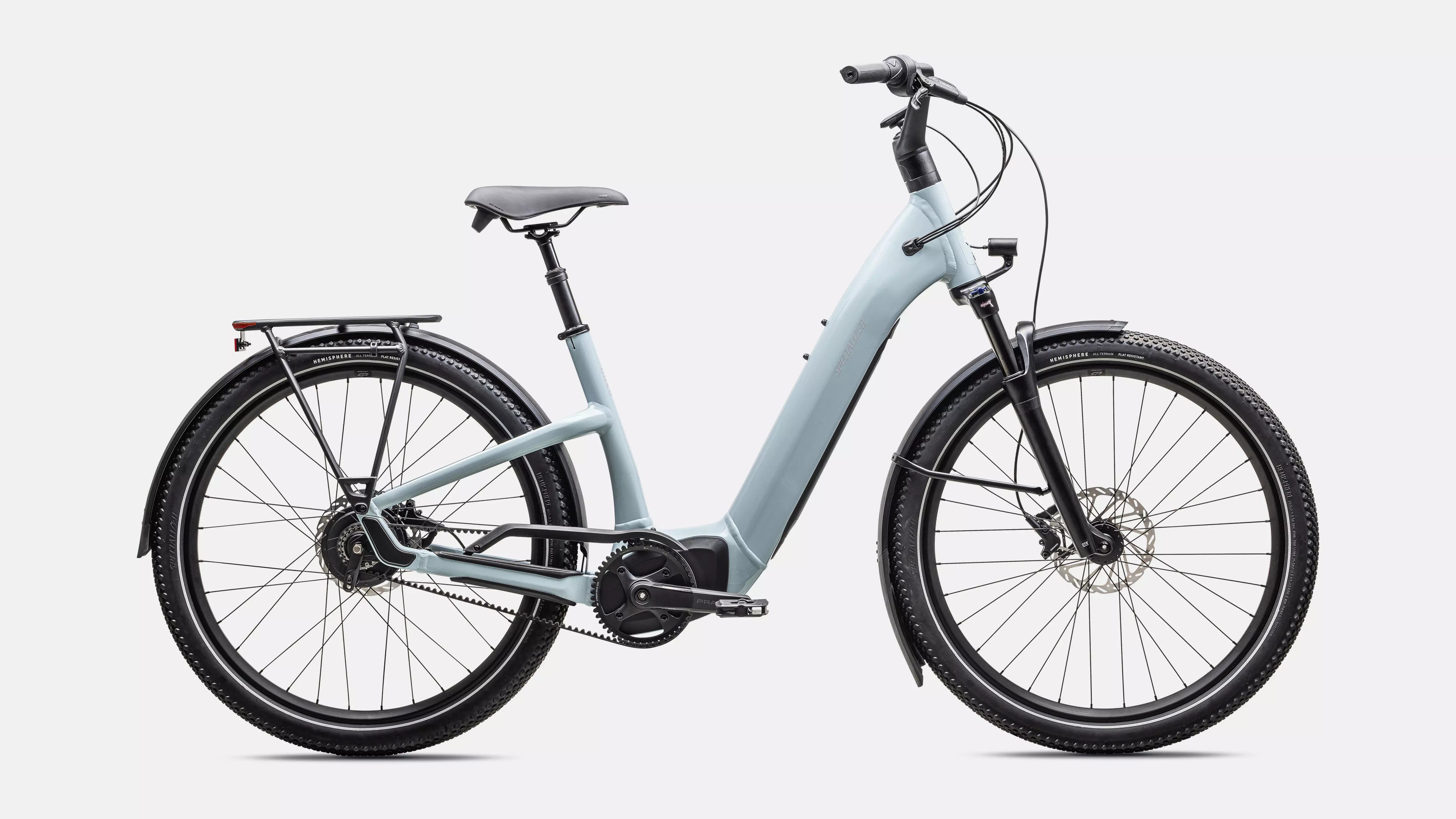 Specialized Turbo Como 4.0 IGH Step-Thru Electric Bike 2026 Gloss Seafoam/Silver Dust Reflective