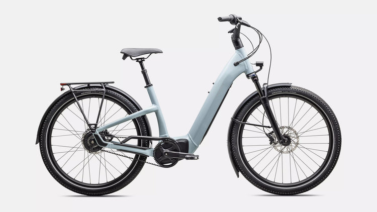 Specialized Turbo Como 4.0 IGH Step-Thru Electric Bike 2026 Gloss Seafoam/Silver Dust Reflective