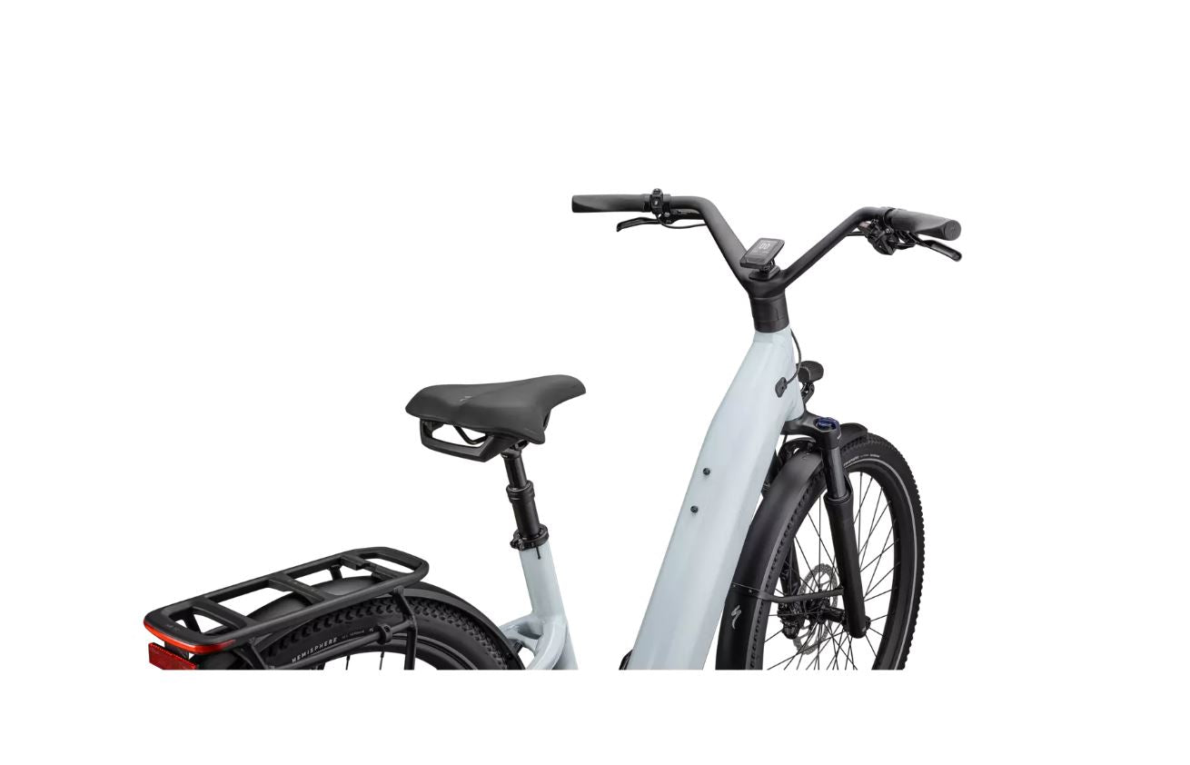 Specialized Turbo Como 4.0 UL Step-Thru Electric Bike 2025 Gloss Seafoam/Silver Dust Reflective