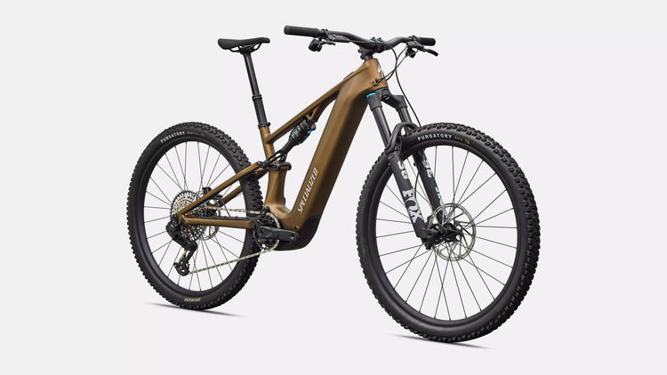Specialized Turbo Levo R Comp Carbon Full Suspension Electric Bike 2026 Satin Burnt Gold Metallic
