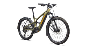 Specialized Turbo Tero X 5.0 UL Full Suspension Electric Hybrid Bike 2026 Satin Laurel Green Metallic/Orange Zest