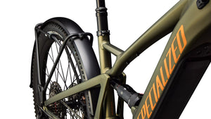 Specialized Turbo Tero X 5.0 UL Full Suspension Electric Hybrid Bike 2026 Satin Laurel Green Metallic/Orange Zest