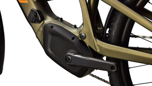 Specialized Turbo Tero X 5.0 UL Full Suspension Electric Hybrid Bike 2026 Satin Laurel Green Metallic/Orange Zest