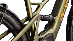 Specialized Turbo Tero X 5.0 UL Full Suspension Electric Hybrid Bike 2026 Satin Laurel Green Metallic/Orange Zest