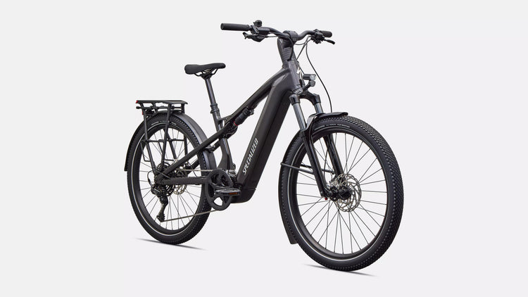 Specialized Turbo Vado 3 X 4.0 Step-Over Electric Bike 2027 Gloss Obsidian/Satin Silver Dust Frost