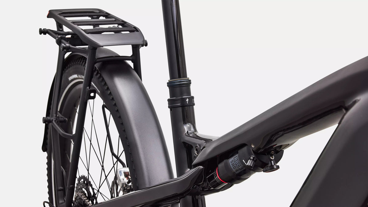Specialized Turbo Vado 3 X 4.0 Step-Over Electric Bike 2027 Gloss Obsidian/Satin Silver Dust Frost