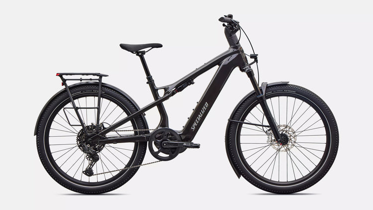 Specialized Turbo Vado 3 X 4.0 Step-Over Electric Bike 2027 Gloss Obsidian/Satin Silver Dust Frost