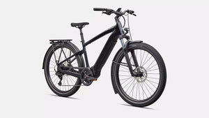 
Specialized Turbo Vado 4.0 Step-Over Electric Bike 2026 Gloss Cast Black/Satin Silver Reflective 