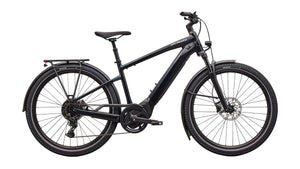 Specialized Turbo Vado 4.0 Step-Over Electric Bike 2026 Gloss Cast Black/Satin Silver Reflective 
